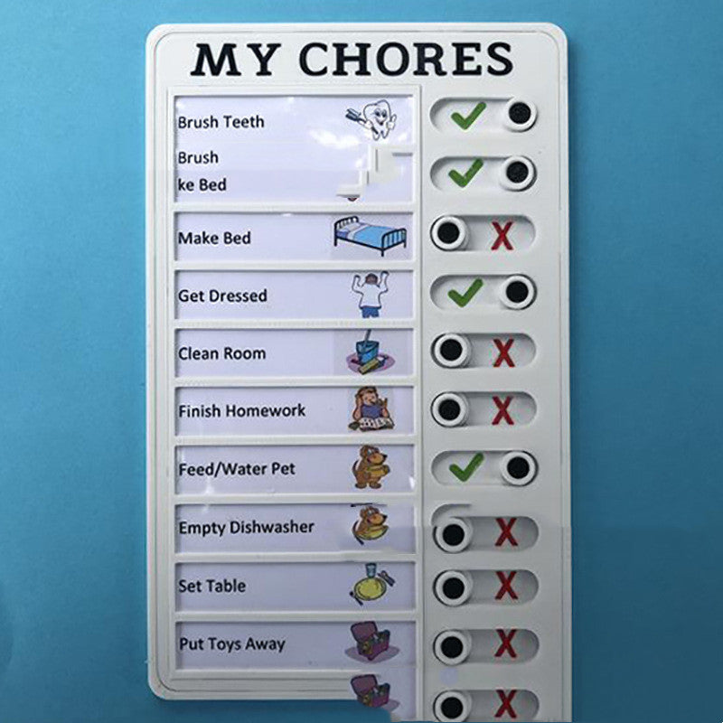 Checklist For RV Notes, Elder Care, and My Chores