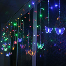 Load image into Gallery viewer, LED Butterfly String Lights