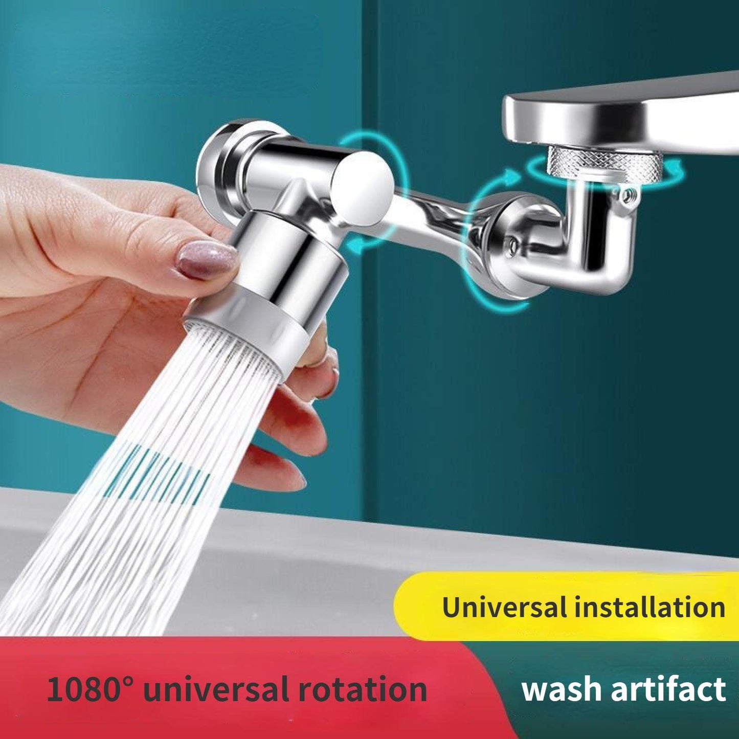 Universal Rotating Faucet