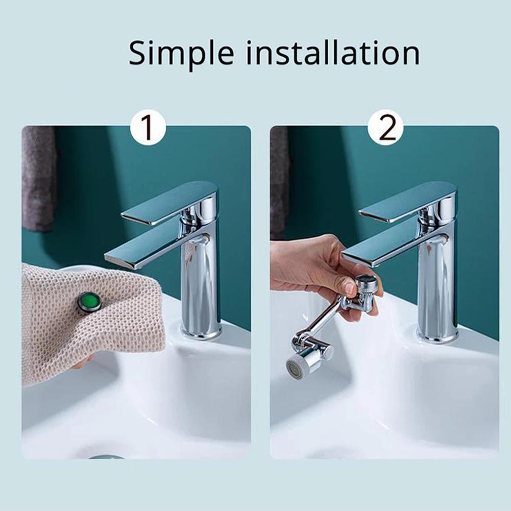 Universal Rotating Faucet