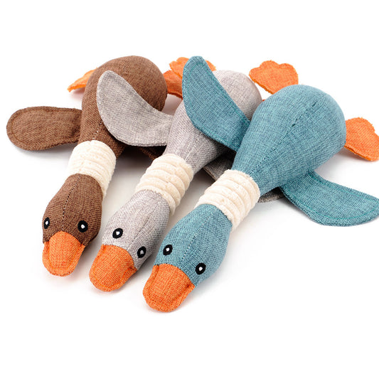 Wild Goose Plush Toy for Pets