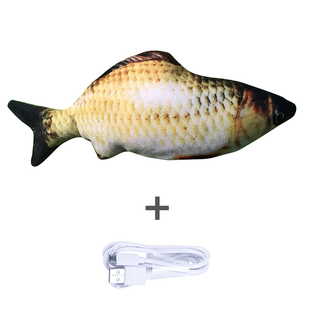 Electric Jumping Fish Toy (without Cat Nip)