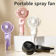 Load image into Gallery viewer, Portable Handheld Spray Fan
