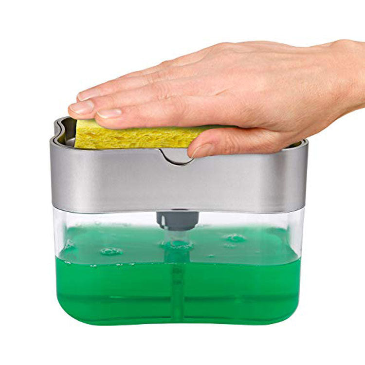 Soap Pump and Sponge Caddy