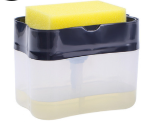 Soap Pump and Sponge Caddy