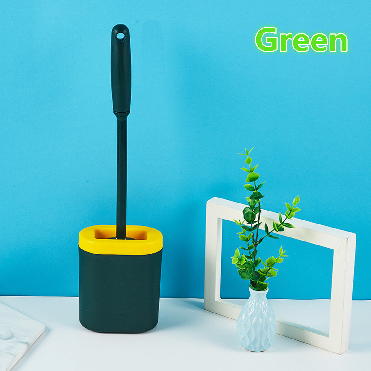 Bathroom Toilet Cleaning Brush And Holder Set