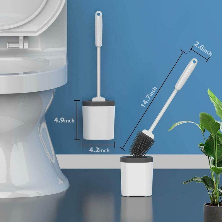 Bathroom Toilet Cleaning Brush And Holder Set