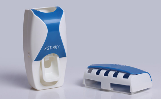 ZGT-SKY Wall-Mounted Toothpaste Holder and Dispenser