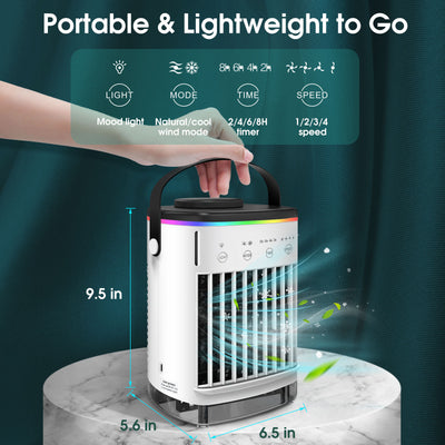 Household USB Air Cooling and Humidification System