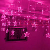 LED Curtain String Fairy Star Lights