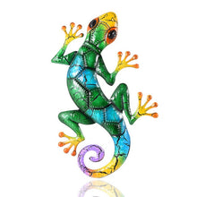 Load image into Gallery viewer, Metal Gecko Sculpture
