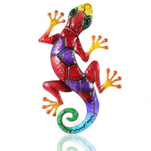 Load image into Gallery viewer, Metal Gecko Sculpture
